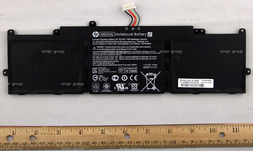 HP Stream 11-d000 Laptop (K5C70PA) Battery 787521-005