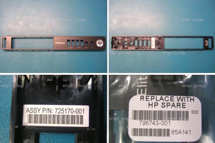 HP ELITEDESK 800 G1 SMALL FORM FACTOR PC - J6V37EP Strip 796743-001