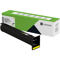 Lexmark 79L1HY0 Yellow Toner (46,900 pages) for Lexmark CX833 Printer