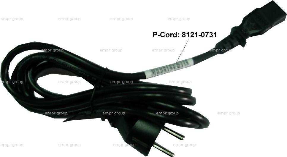 HP Digital Sender Flow 8500 fn1 Document Capture Workstation - L2719A Power Cord 8121-0731