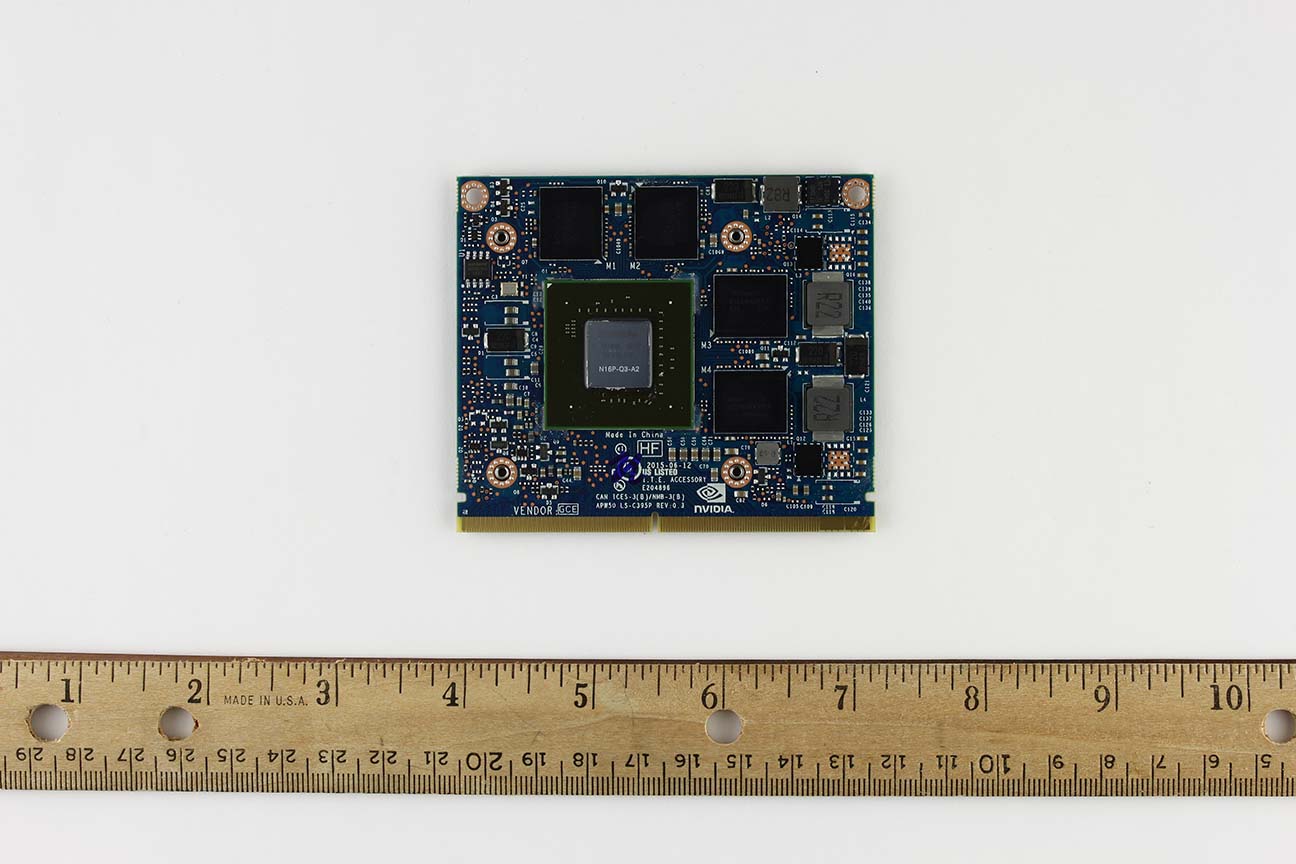 HP ZBook 17 G3 (X0E58US) PC Board (Graphics) 827228-001