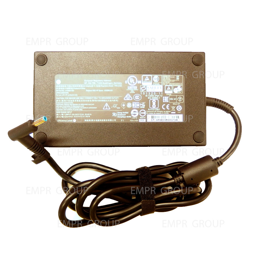 HP ZBook 17 G3 (T7V68EAR) Charger (AC Adapter) 835888-001
