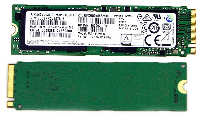 HP OMEN 17-w000 Laptop (V8B53AV) Drive (SSD) 847110-004