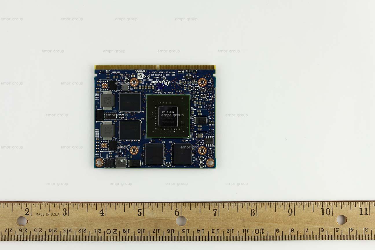 HP ZBook 15 G3 (1MS85US) PC Board (Graphics) 848262-001