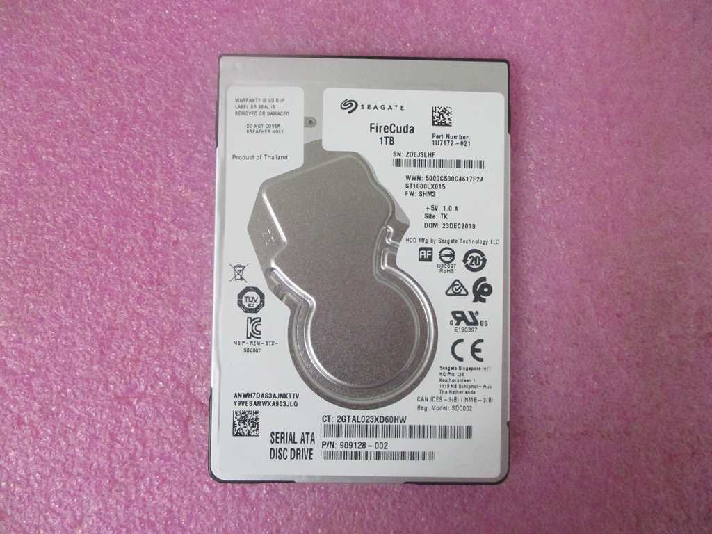 HP PAVILION ALL-IN-ONE - 27-XA0035XT - X6C37AAR Drive 854322-800