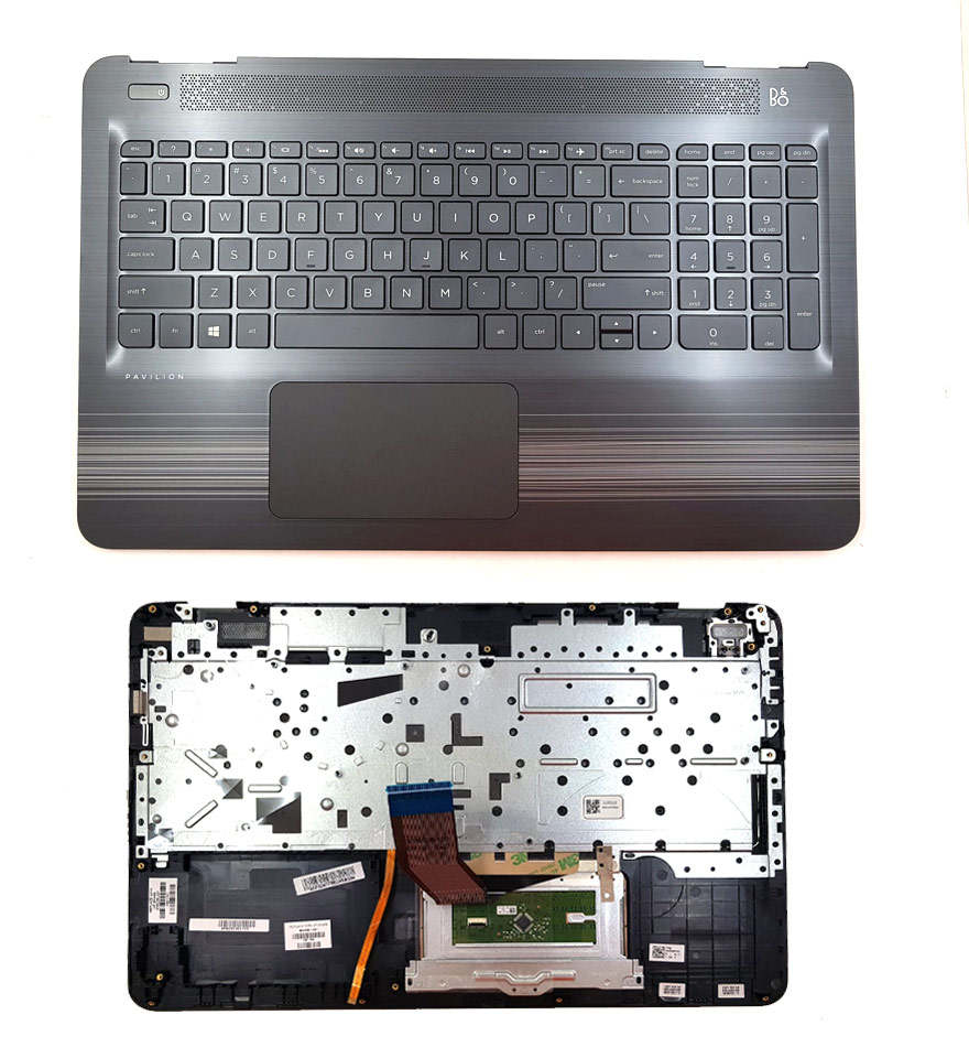 Genuine HP Replacement Keyboard  856035-001 HP Pavilion 15-au000 Laptop