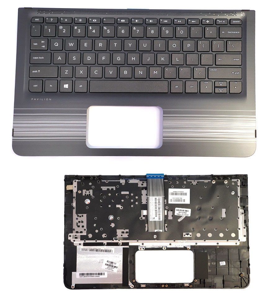 Genuine HP Replacement Keyboard  856071-001 HP Pavilion 11-u000 x360 Convertible
