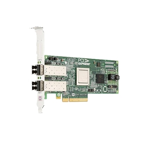 DELL Part 8XX1K DELL [ 406-BBHB ] Emulex LPE12002 Dual Channel 8Gb PCIe Host Bus Adapter, Low Profile