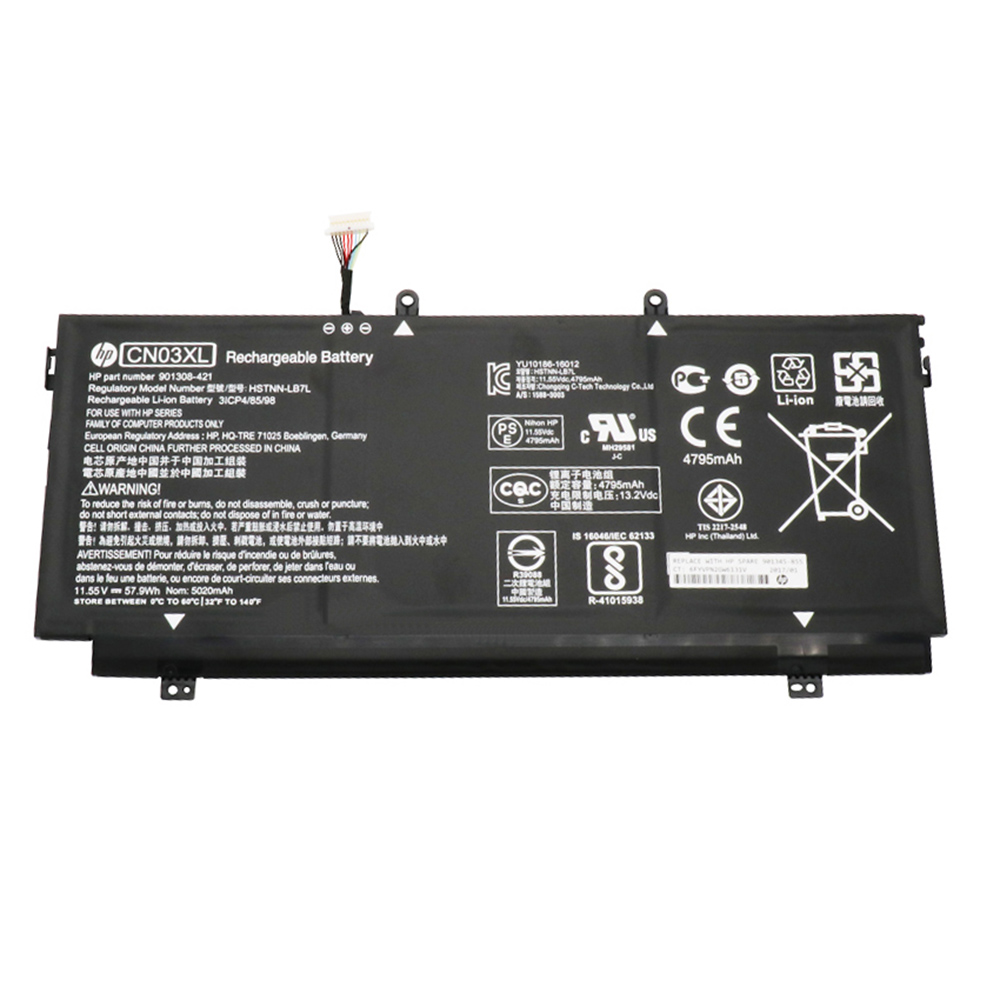 HP ENVY 13-ab000 Laptop (1HQ03PA) Battery 901345-855