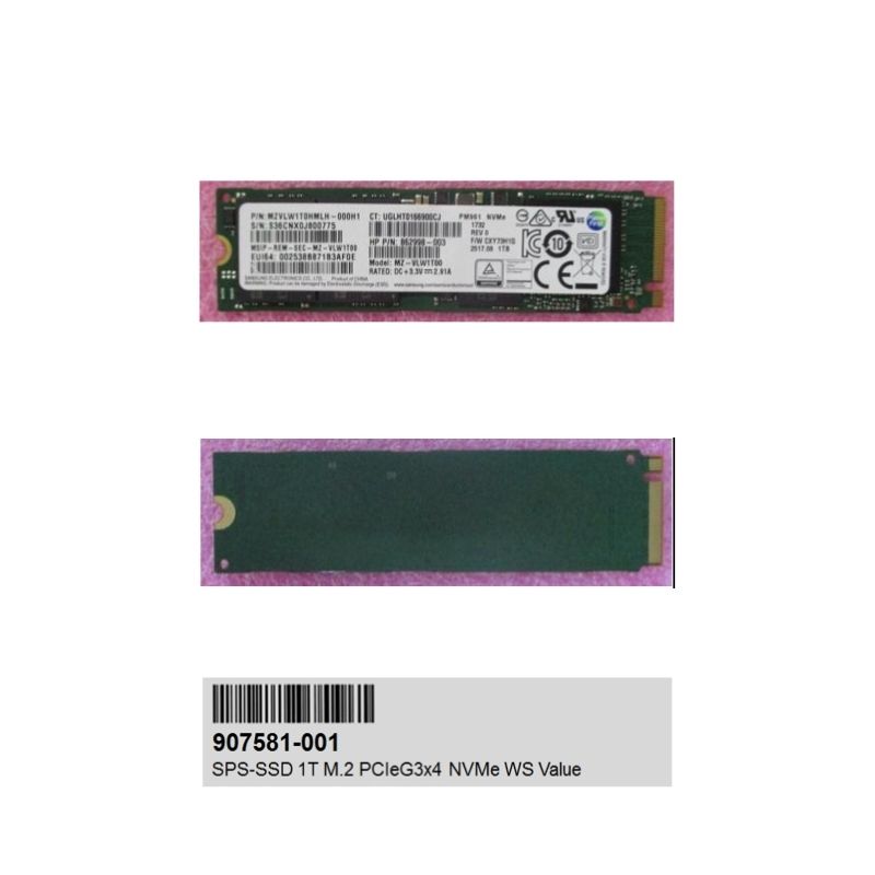 HP Z840 WORKSTATION - P5L45US Drive (SSD) 907581-001