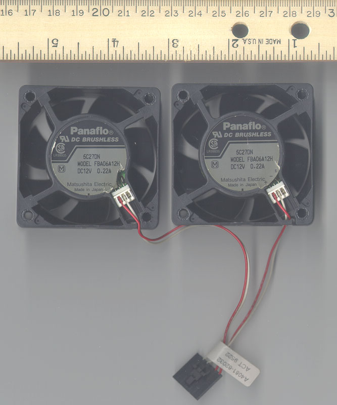 J200/210/210XC TO J282 UPGRADE (TWO WAY) - A4238A Fan A4081-62032