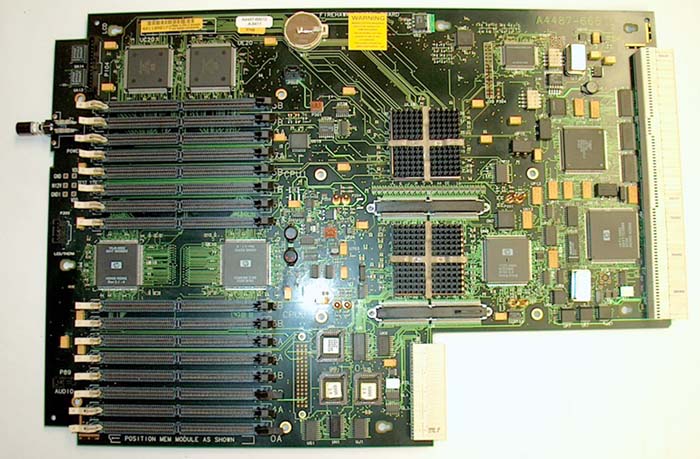 HP VISUALIZE J282 WORKSTATION - A4487A PC Board A4487-69010