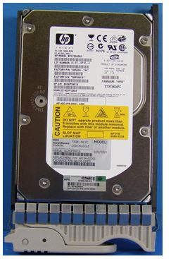 HPE Part A6194-69002 HPE 73GB `hot swap` hard drive module - 10,000 RPM - (A6194A, A6194AZ, A6231A)