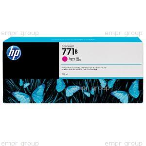 HP 771B 775ml Magenta Ink cartridge - B6Y01A for HP Designjet Z6200 Printer