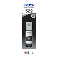Epson T522 Blk EcoTank Bottle - C13T00M192 for Epson EcoTank ET-1110 Printer