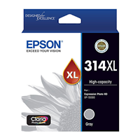 Epson 314 HY Gray Ink Cart - C13T01M692 for Epson Expression Photo HD XP15000 Printer