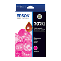 Epson 202 HY Magenta Ink Cart - C13T02P392 for Epson Expression Home XP5100 Printer