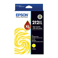 Epson 212 HY Yellow Ink Cart - C13T02X492 for Epson WorkForce WF-2830 Printer