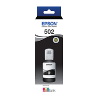 Epson T502 Blk EcoTank Bottle - C13T03K192 for Epson EcoTank ET-4750 Printer