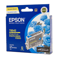 Epson T0542 Cyan Ink - C13T054290 for Epson Stylus Photo R800 Printer