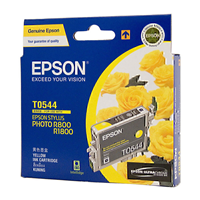Epson T0544 Yellow Ink - C13T054490 for Epson Stylus Photo R800 Printer