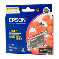 Epson T0547 Red Ink - C13T054790 for Epson Stylus Photo R800 Printer