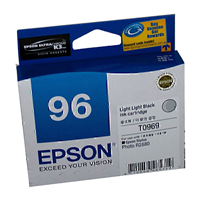 Epson T0969 L L Black Ink Cart - C13T096990 for Epson Stylus Photo R2880 Printer