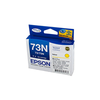 Epson 73N Yellow Ink Cart - C13T105492 for Epson Stylus Series Printer