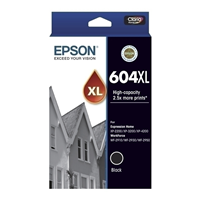 Epson 604XL Black Ink Cart - C13T10H192 for Epson Expression Home Printer