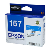 Epson 1572 Cyan Ink Cart - C13T157290 for Epson Stylus Photo R3000 Printer