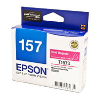 Epson 1573 Magenta Ink Cart - C13T157390 for Epson Stylus Photo R3000 Printer