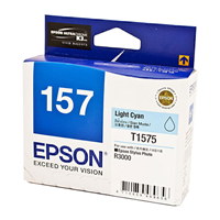 Epson 1575 Light Cyan Ink Cart - C13T157590 for Epson Stylus Photo R3000 Printer