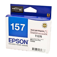 Epson 1576 Light Mag Ink Cart - C13T157690 for Epson Stylus Photo R3000 Printer