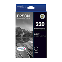 Epson 220 Black Ink Cartridge - C13T293192 for Epson WorkForce WF-2750 Printer