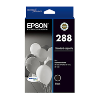 Epson 288 Black Ink Cart - C13T305192 for Epson Expression Home XP344 Printer