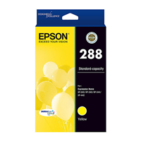 Epson 288 Yellow Ink Cart - C13T305492 for Epson Expression Home XP344 Printer