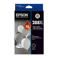 Epson 288 HY Black Ink Cart - C13T306192 for Epson Expression Home XP344 Printer
