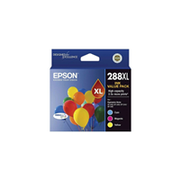 Epson 288 CMY XL Colour Pack - C13T306592 for Epson Expression Home XP440 Printer