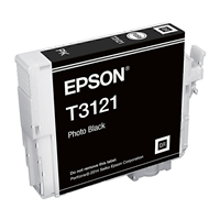 Epson T3121 Photo Blk Ink Cart - C13T312100 for Epson Printer