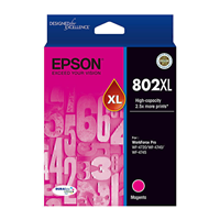 Epson 802 Mag XL Ink Cart - C13T356392 for Epson Workforce Pro WF-4740 Printer