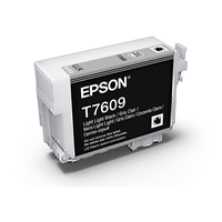 Epson 760 Lgt Lgt Blk Ink Cart - C13T760900 for Epson SureColor SC P600 Printer