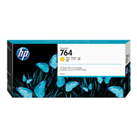 HP 764 300-ML YELLOW ink Cartridge C1Q15A - T3500 for HP Designjet T3500 Printer