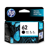 HP 62 Black Ink Cartridge (200 pages) - C2P04AA for HP Envy 5642 Printer