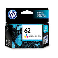 HP 62 Tri Colour Ink Cartridge (165 pages) - C2P06AA for HP Envy 5540 Printer