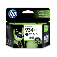HP 934XL High Yield Black Ink Cartridge (1,000 pages) - C2P23AA for HP Officejet Pro 6230 Printer