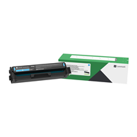 Lexmark C3230C0 Cyan Toner 1,500 pages for Lexmark MC3426adw Printer