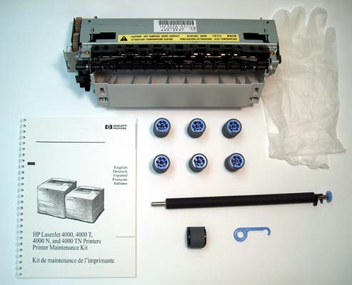 HP LASERJET 4000N REMARKETED PRINTER - C4120AR Maintenance Kit C4118-69001