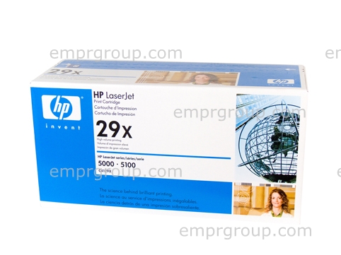 HP LASERJET 5000DN REMARKETED PRINTER - C8068AR Cartridge C4129X