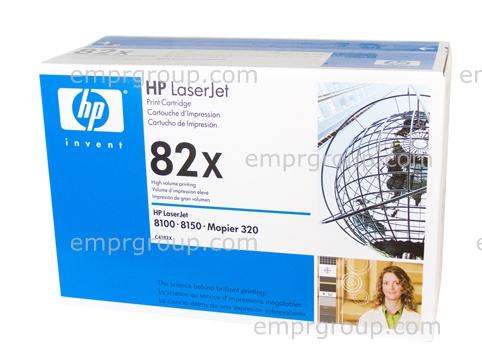HP LASERJET 8100DN REMARKETED PRINTER - C4216AR Cartridge C4182X