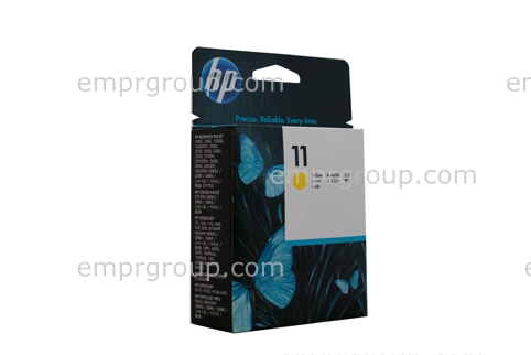 HP Part C4838A HP 11 Yellow Ink Cartridge - Prints approximately 1750 color graphics pages